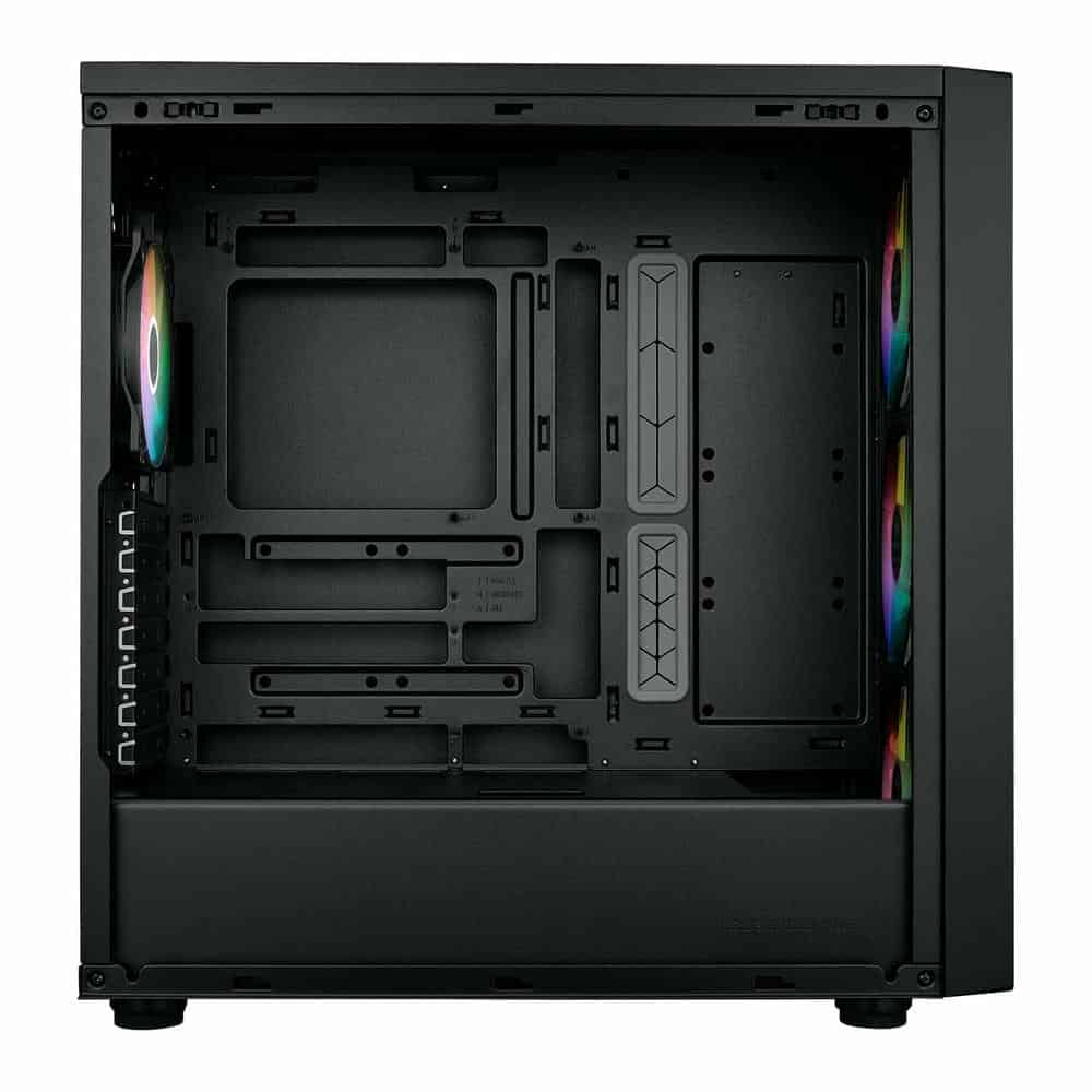 (image for) CoolerMaster MasterBox 600 Black ARGB Mid Tower TG PC Case